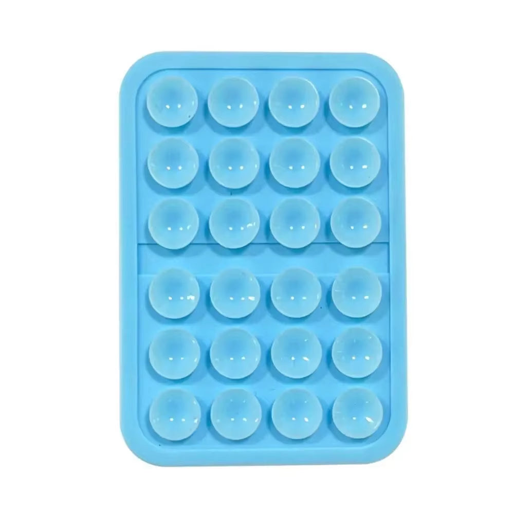 Backed Adhesive Mobile Phone Suction Pad Fixture Suction Cup Silicone Rubber Sucker Pad for Fixed Pad Mobile Phone Accessories