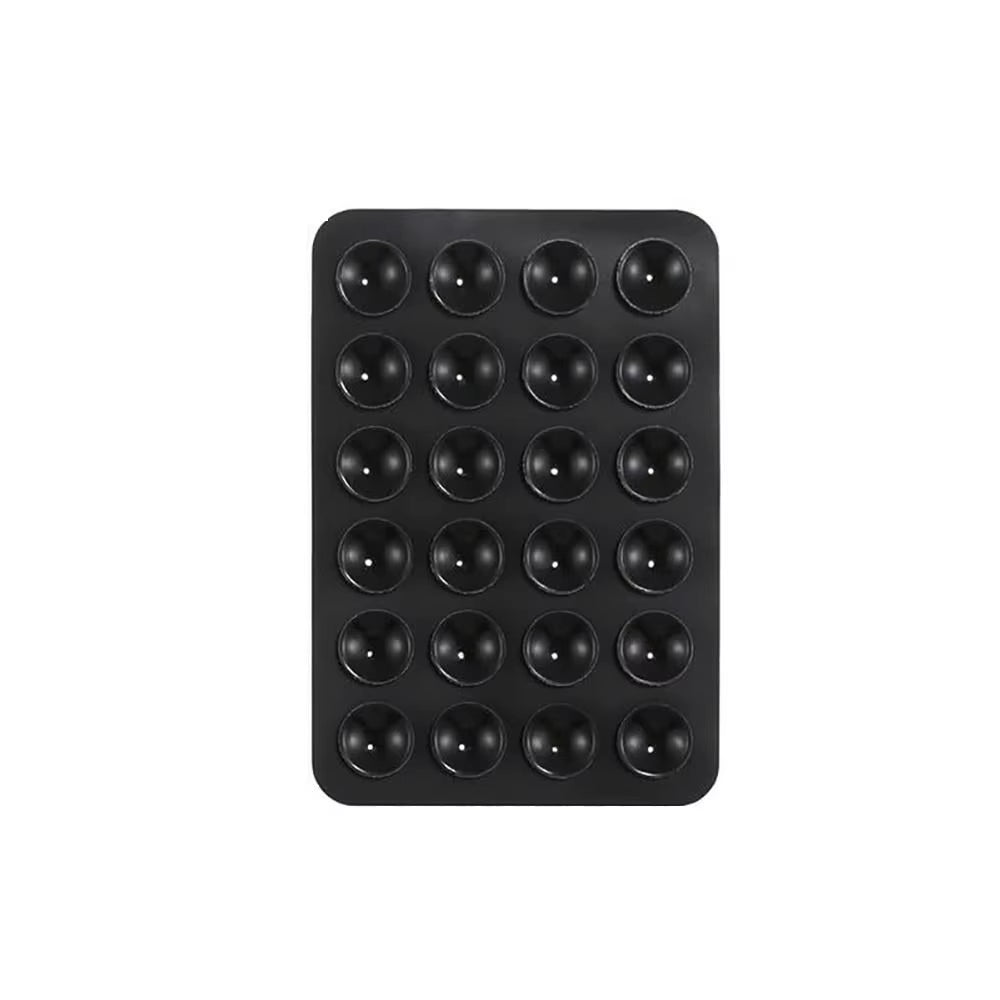 Backed Adhesive Mobile Phone Suction Pad Fixture Suction Cup Silicone Rubber Sucker Pad for Fixed Pad Mobile Phone Accessories