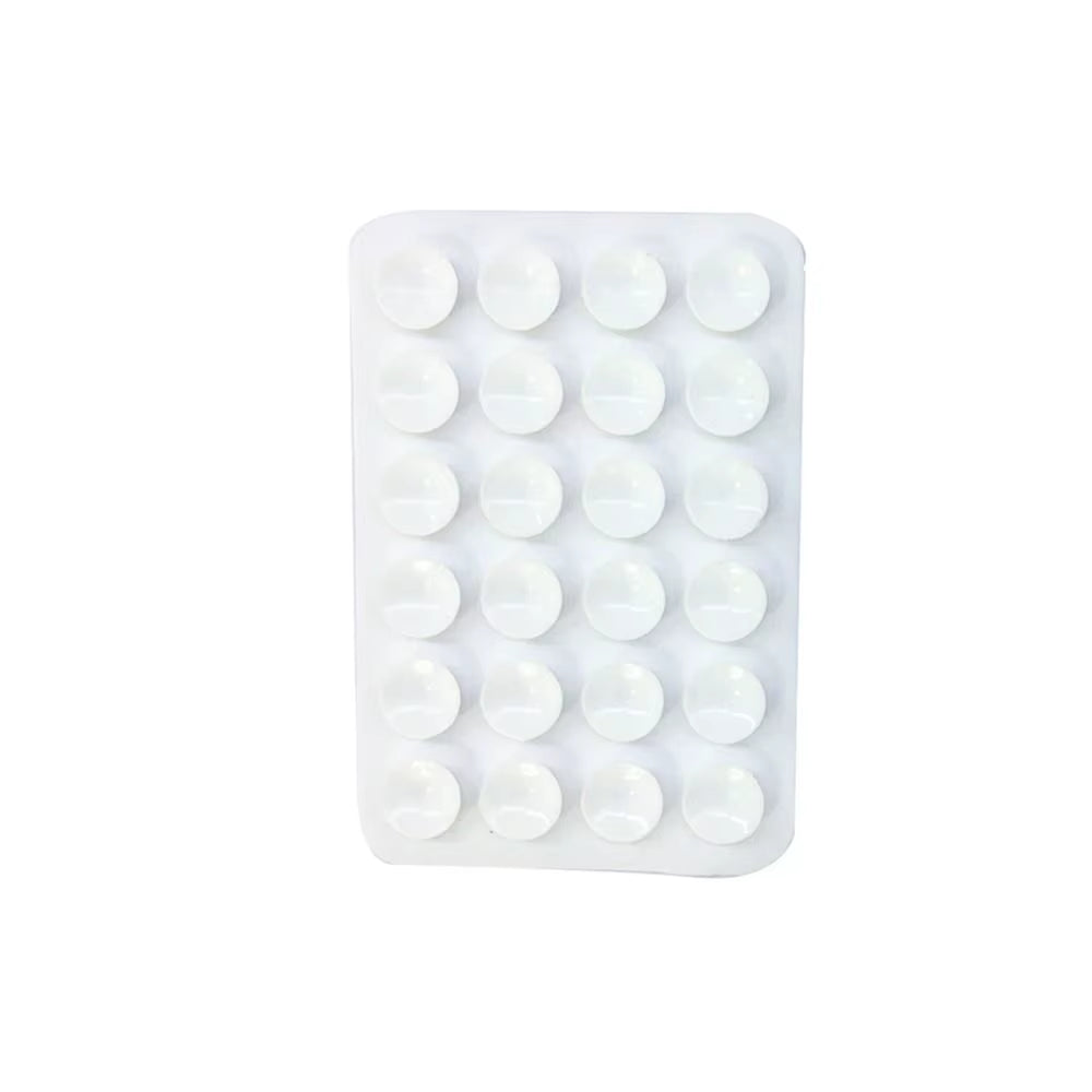 Backed Adhesive Mobile Phone Suction Pad Fixture Suction Cup Silicone Rubber Sucker Pad for Fixed Pad Mobile Phone Accessories