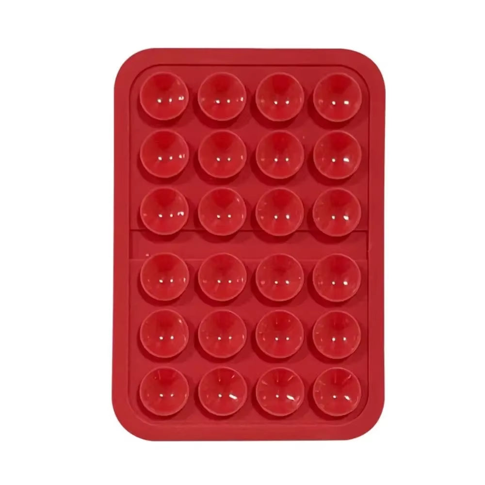 Backed Adhesive Mobile Phone Suction Pad Fixture Suction Cup Silicone Rubber Sucker Pad for Fixed Pad Mobile Phone Accessories