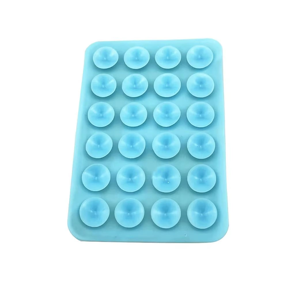Backed Adhesive Mobile Phone Suction Pad Fixture Suction Cup Silicone Rubber Sucker Pad for Fixed Pad Mobile Phone Accessories