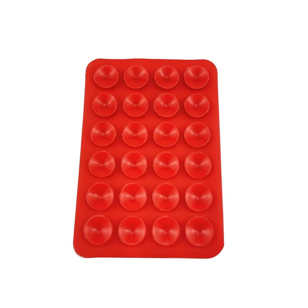 Backed Adhesive Mobile Phone Suction Pad Fixture Suction Cup Silicone Rubber Sucker Pad for Fixed Pad Mobile Phone Accessories