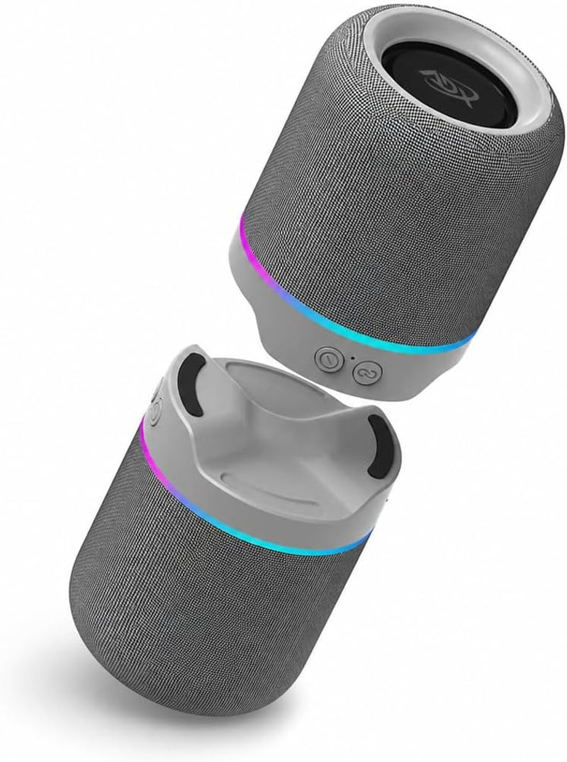 ADX Desktop Wireless Speakers, Detachable, Gray