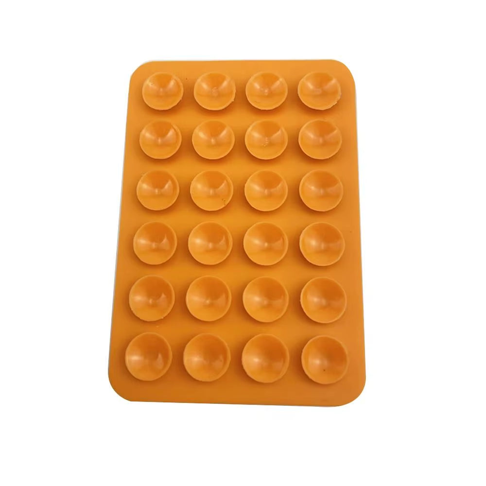 Backed Adhesive Mobile Phone Suction Pad Fixture Suction Cup Silicone Rubber Sucker Pad for Fixed Pad Mobile Phone Accessories