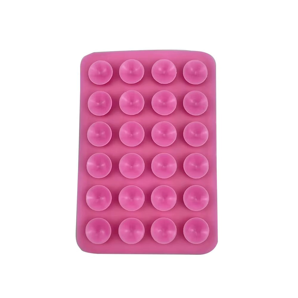 Backed Adhesive Mobile Phone Suction Pad Fixture Suction Cup Silicone Rubber Sucker Pad for Fixed Pad Mobile Phone Accessories