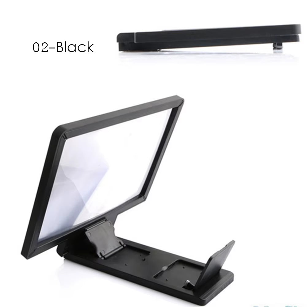Portable HD Video Screen Magnifier Bracket 3D Mobile Phone Screen Amplifier Stand Folding Screen Magnifier Phone Accessories