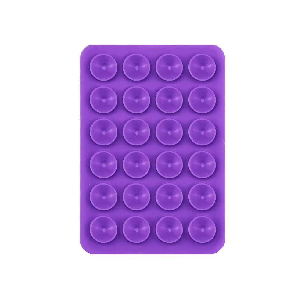 Backed Adhesive Mobile Phone Suction Pad Fixture Suction Cup Silicone Rubber Sucker Pad for Fixed Pad Mobile Phone Accessories