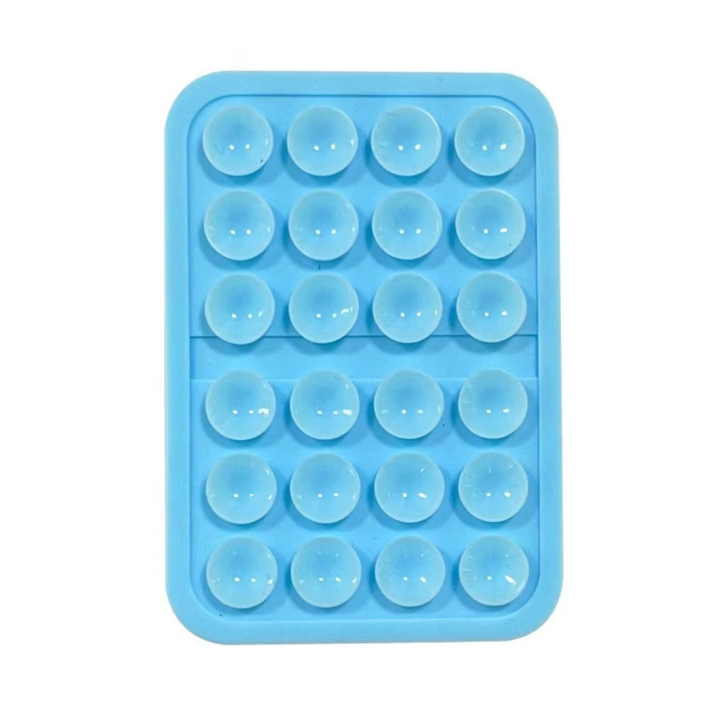 Backed Adhesive Mobile Phone Suction Pad Fixture Suction Cup Silicone Rubber Sucker Pad for Fixed Pad Mobile Phone Accessories